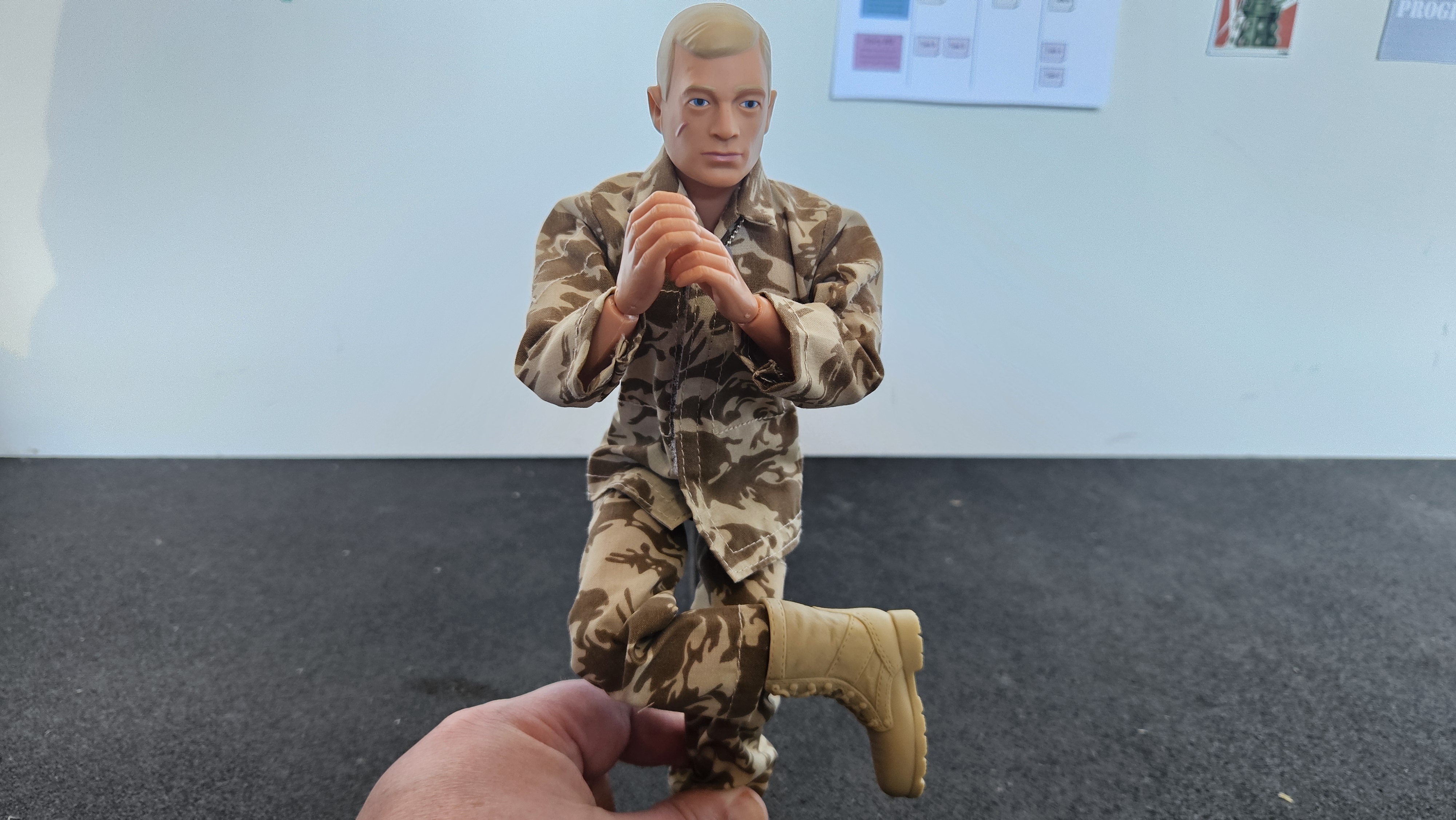 Action Man doing Easy Pose